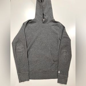 Todd Snyder Popover Hoodie in Salt and Pepper Size Medium